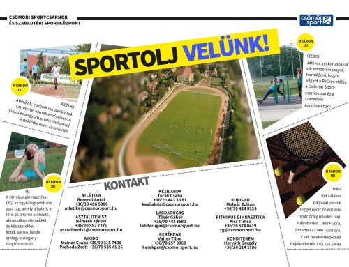Edzések a sportcsarnokban