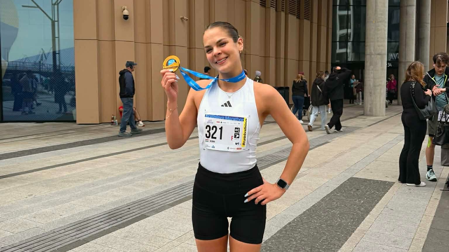 Élete első maratonja