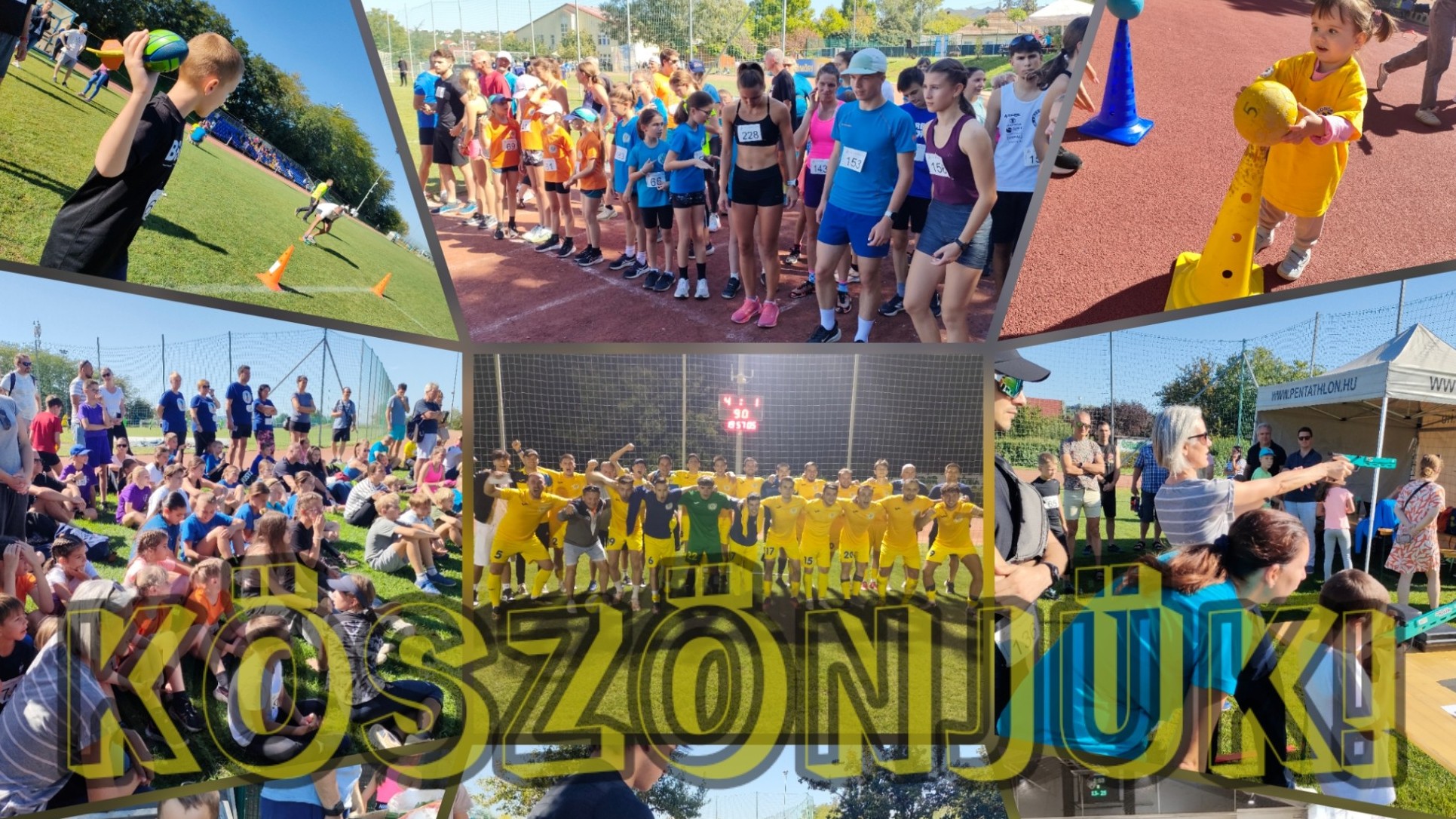Köszönjük edzőink munkáját!