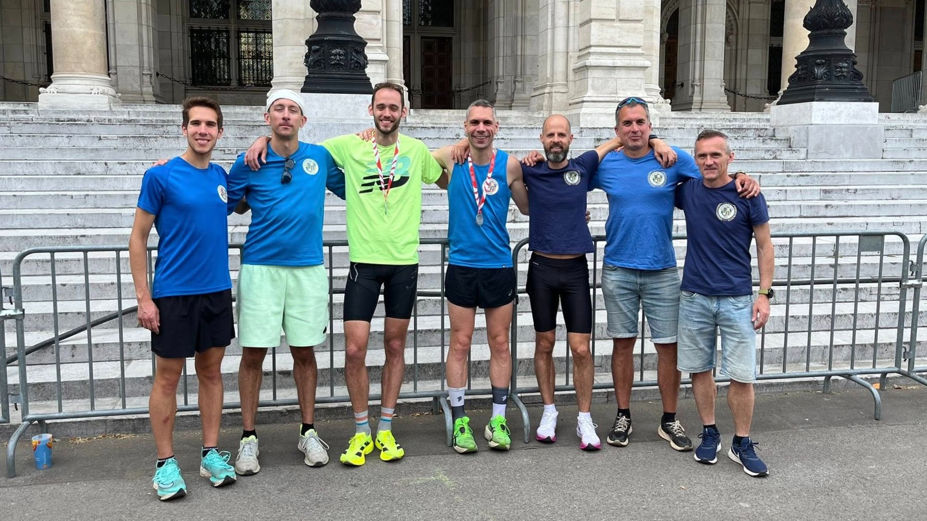 Ob-ezüst csapatban a Bécs Maratonról